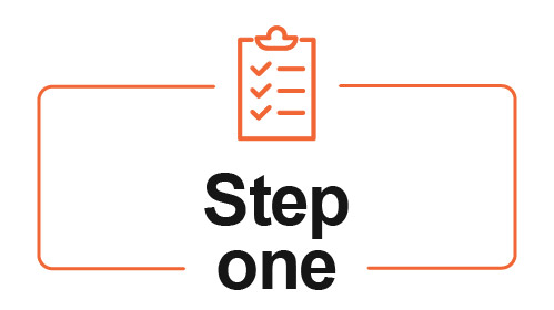 Step one Step one